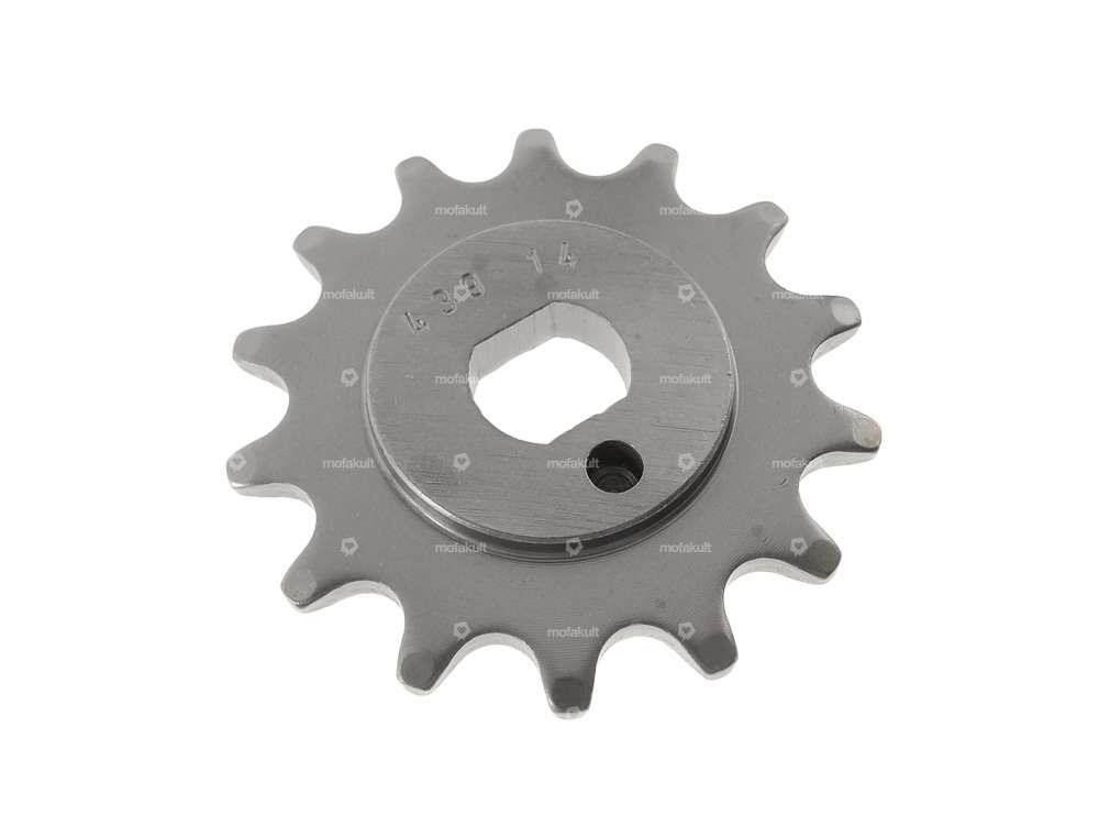 ESJOT sprocket 14 teeth 415 chain one-sided heel | Kreidler Carousel Image 2