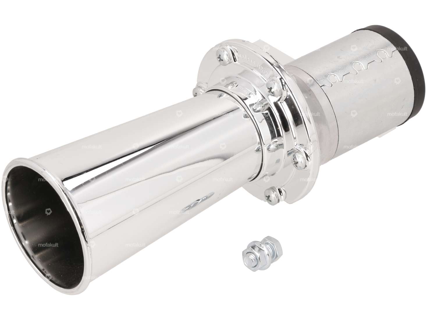 FISA Horn 6V HUGE Chrome Carousel Image 1