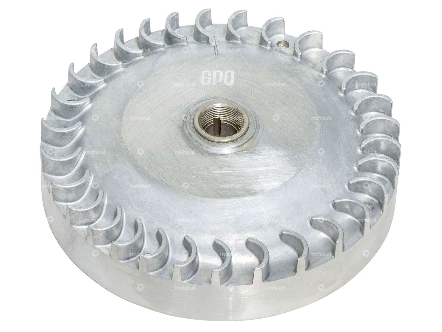 GPO flywheel 800 g full cheek shaft electronic ignition | Piaggio Ciao, SI, Bravo, Boxer Carousel Image 1