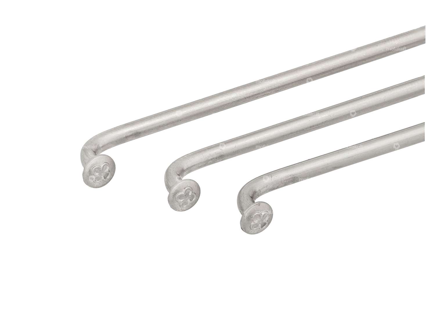 WWS 17" spoke set incl. nipples (HR90 coaster hub) Inox Carousel Image 2