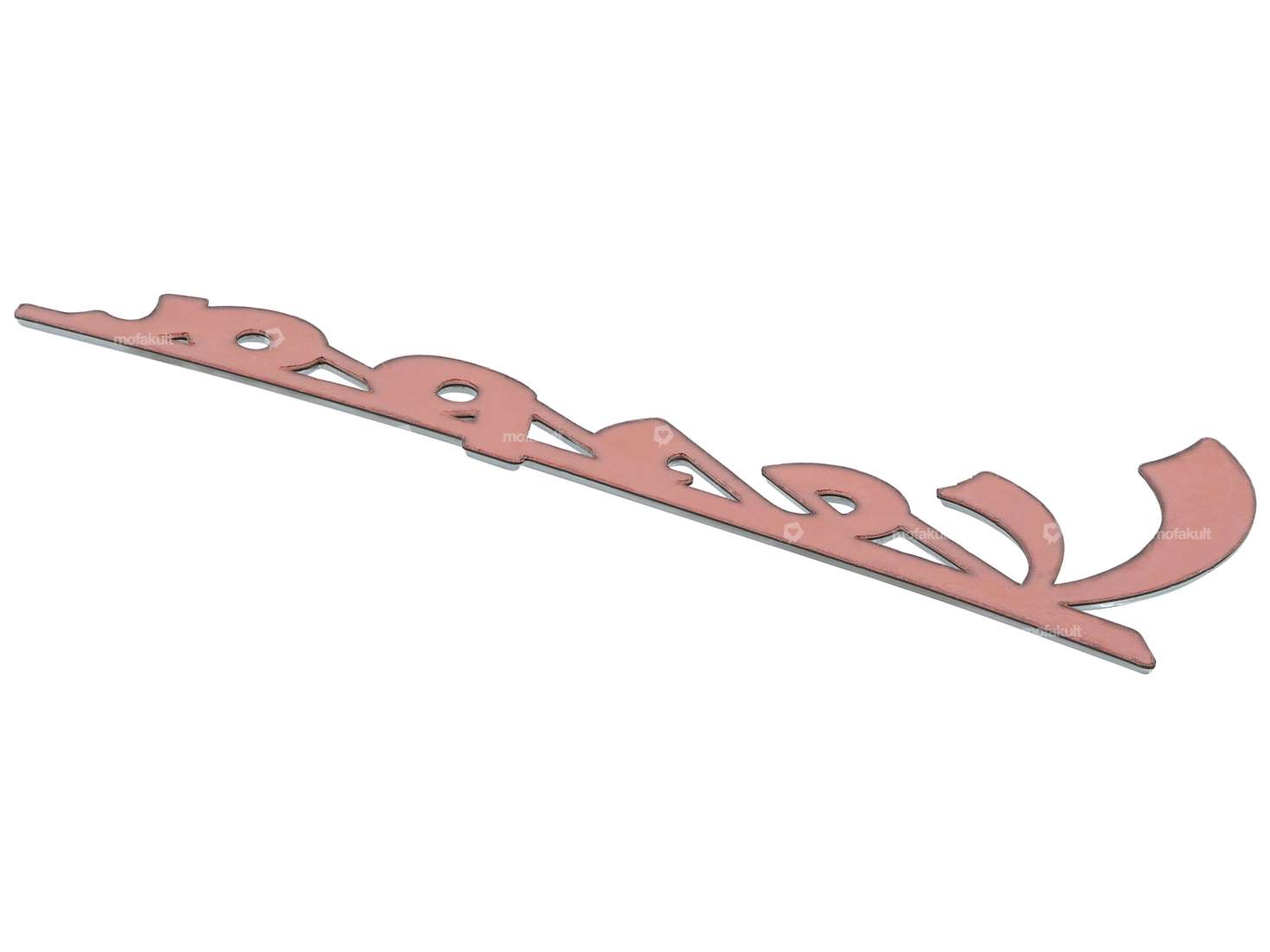 Vespa" emblem 150 x 50 mm chrome Carousel Image 2