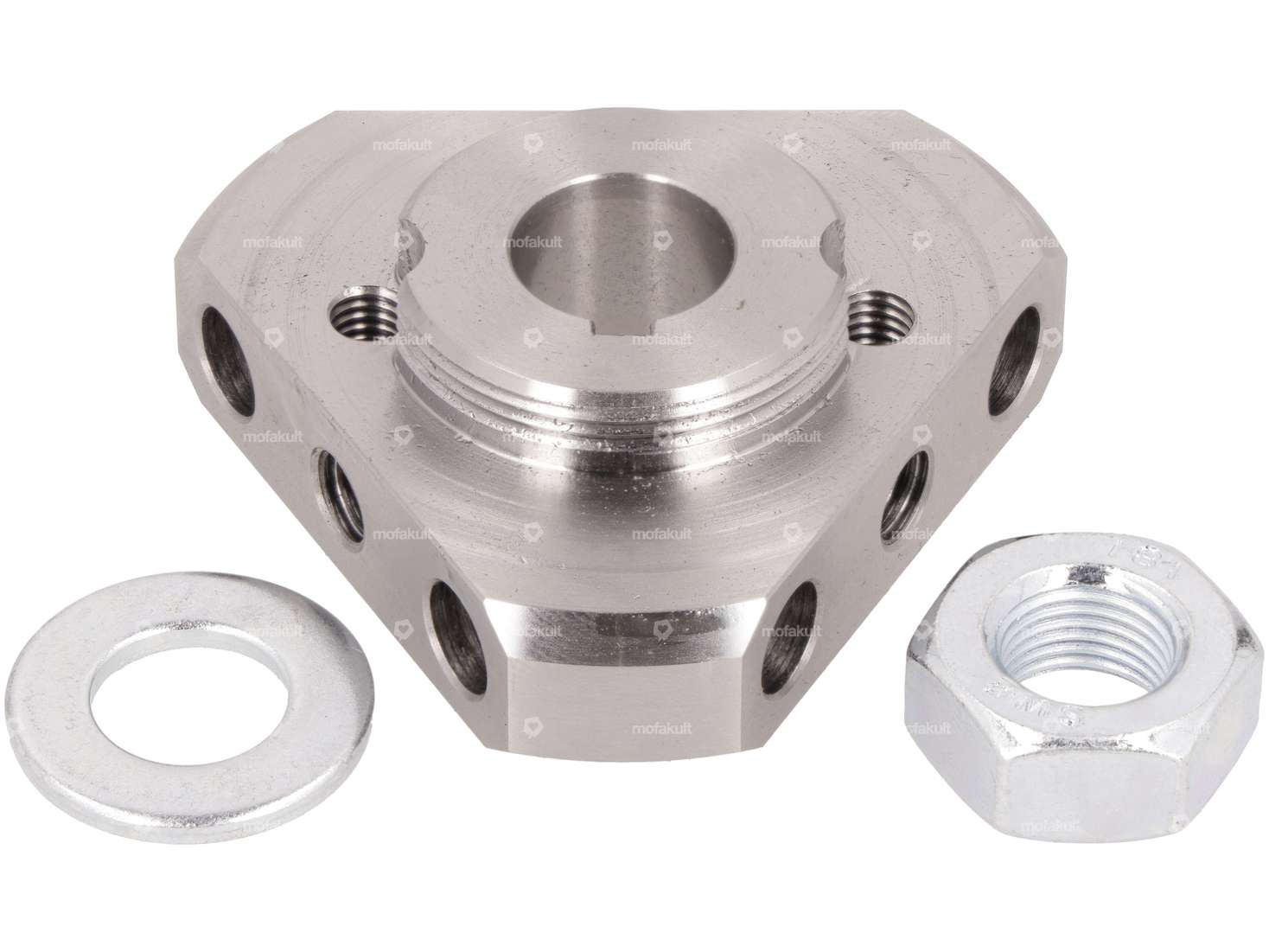 HRT clutch hub with splined track KTM SX50 | Puch E50 Carousel Image 1