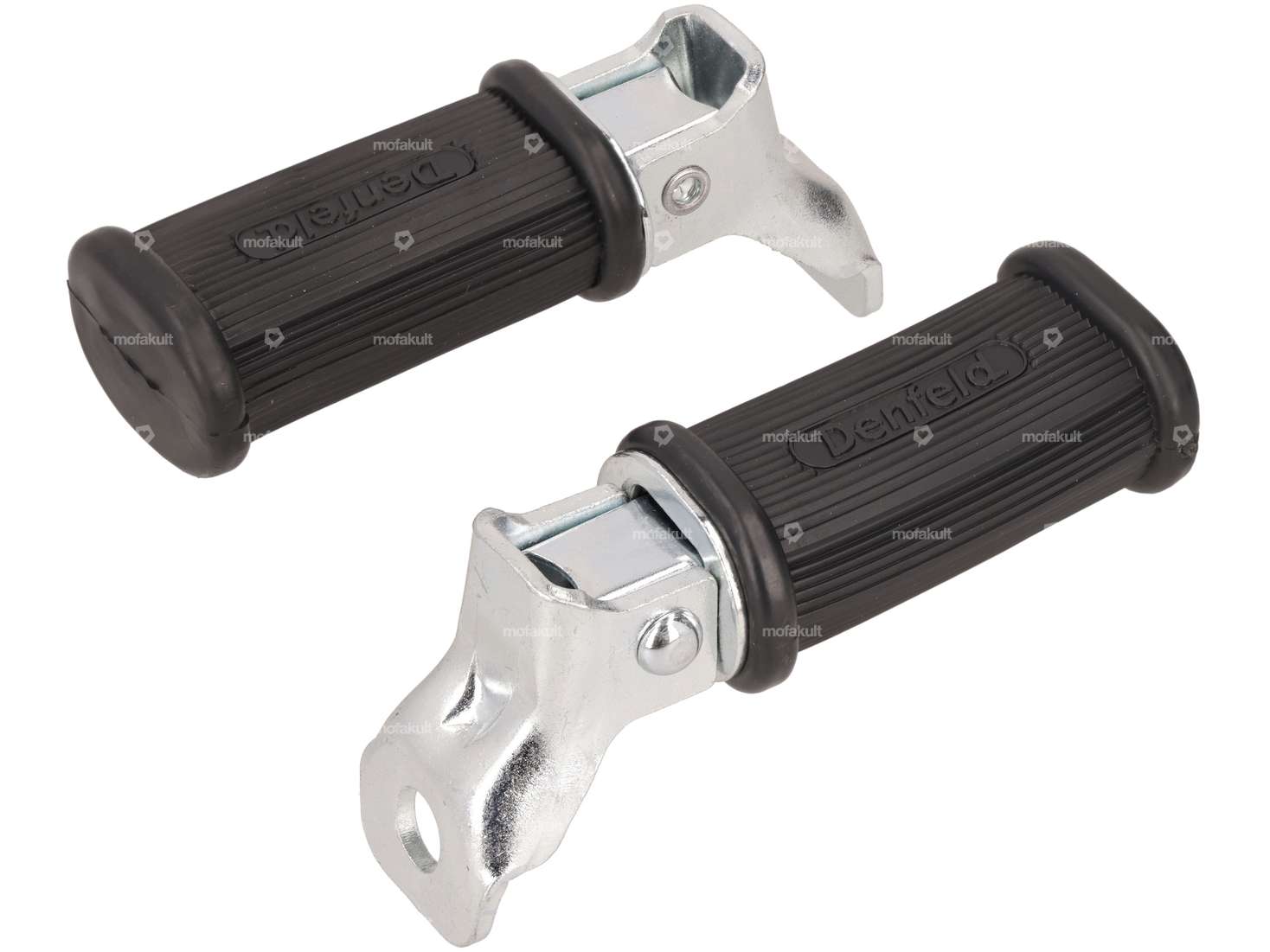 Denfeld footrests square mounting bottom NOS Carousel Image 1