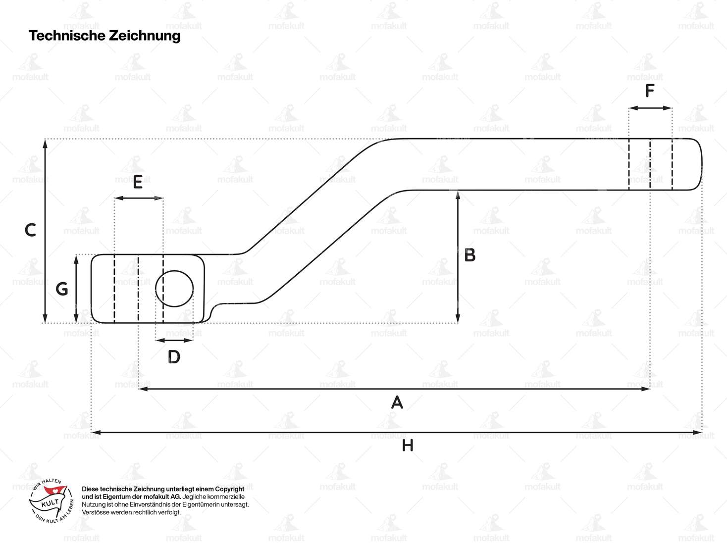 GPO cranks black 148 mm pair Carousel Image 3