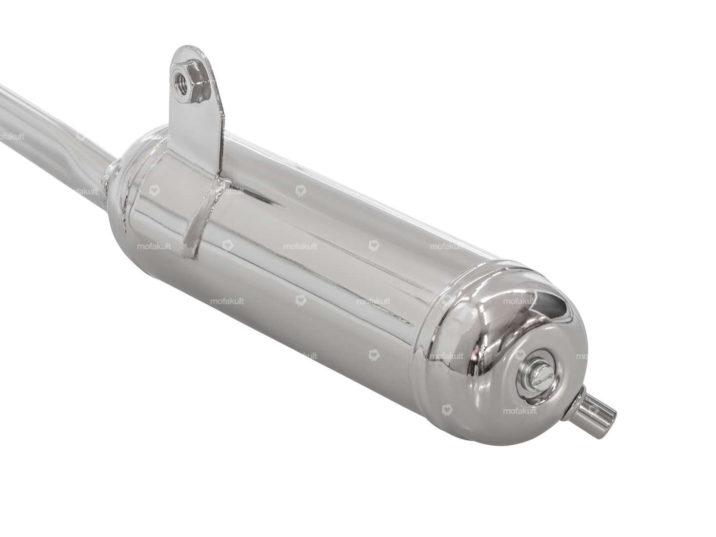 Exhaust 20 mm chrome | Piaggio Ciao, Bravo Carousel Image 3