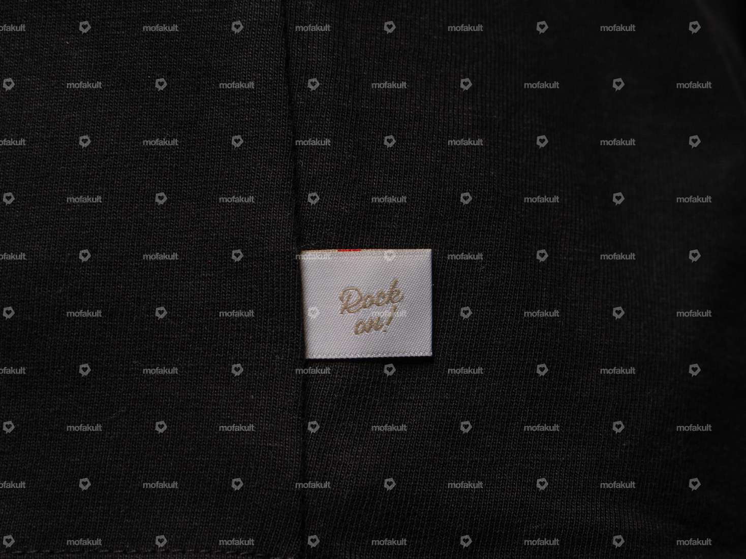 mk-Merch T-Shirt "SACHS" UNISEX black Carousel Image 5