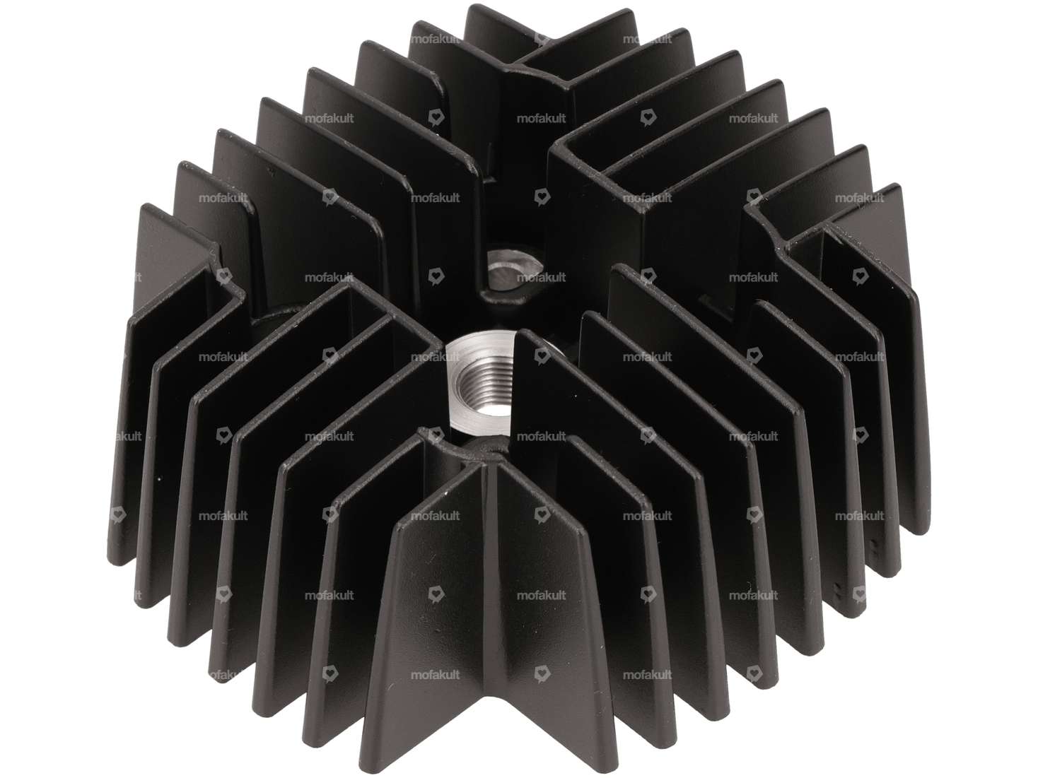 AKOA 38 mm cylinder head black | Puch E50 / ZA50 (wind cooled) / ZA50 (cat.) / Z50 Carousel Image 1