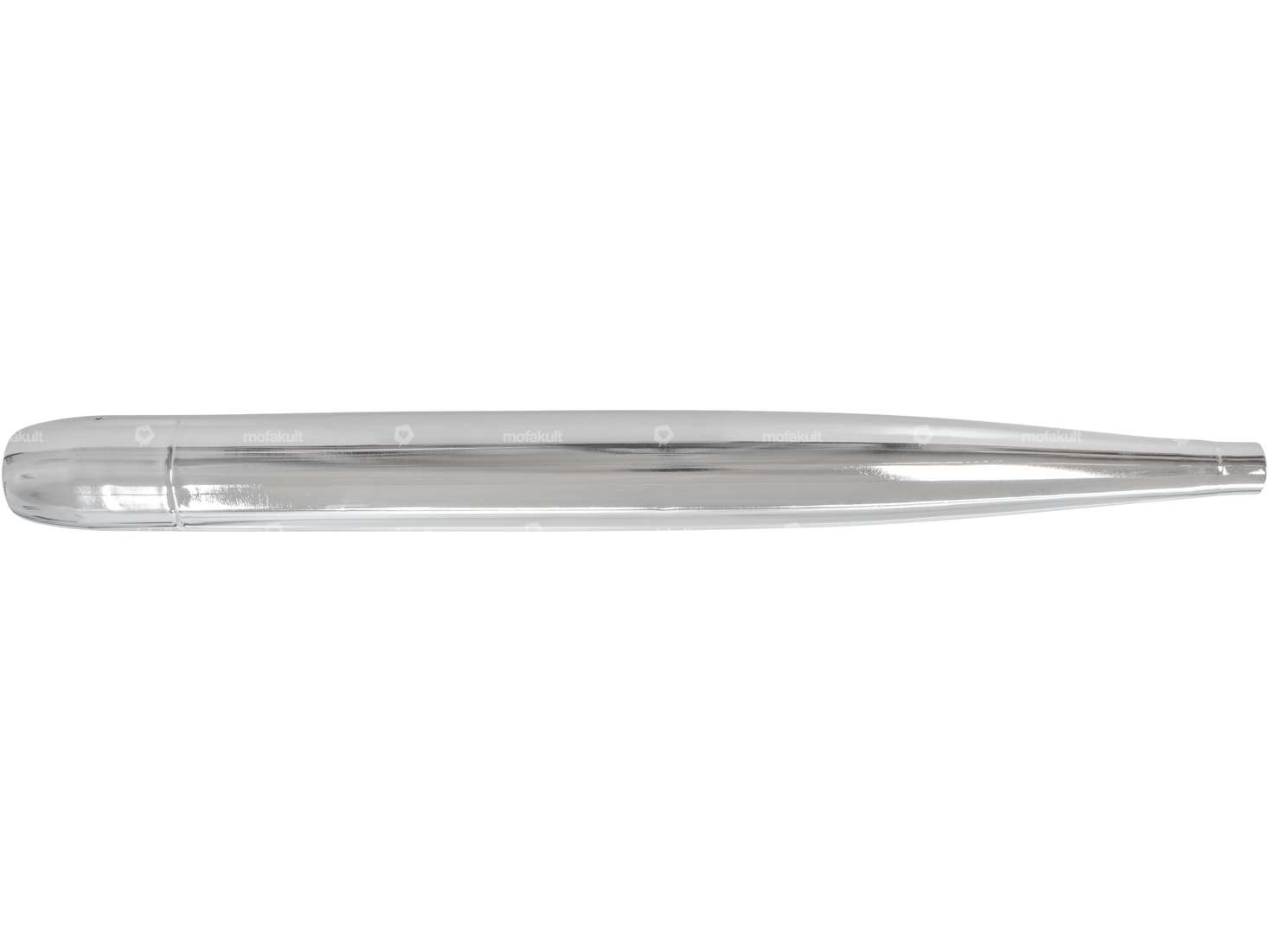 Bullet cigar Ø 28 / 70 mm chrome (reso exhaust) Carousel Image 1