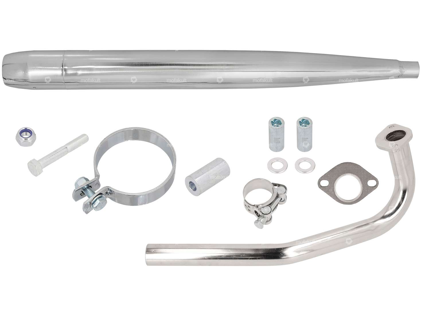 swiing® ingenious Resonance Exhaust Kit Ø 28 / 70 mm | Pony GTX 503 AB Carousel Image 1