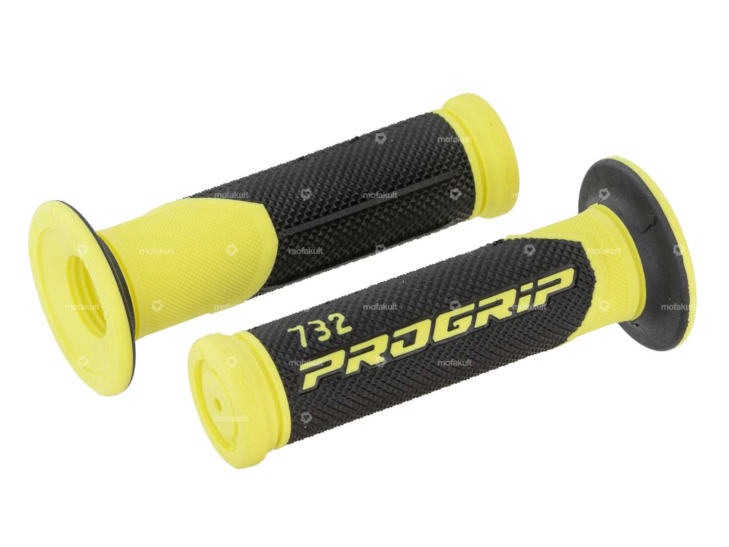ProGrip grips 732 yellow / black (Road) Carousel Image 1