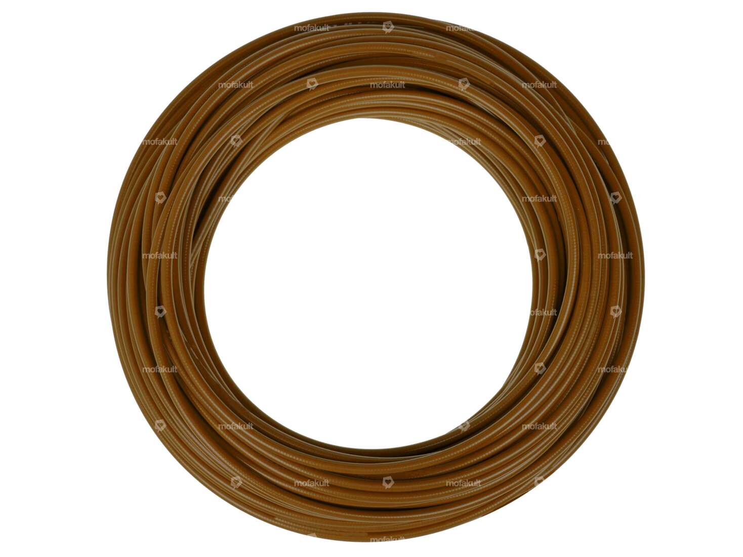 Cable sheath Ø 5 mm brown (50 meter roll) PTFE inner sheath Carousel Image 1