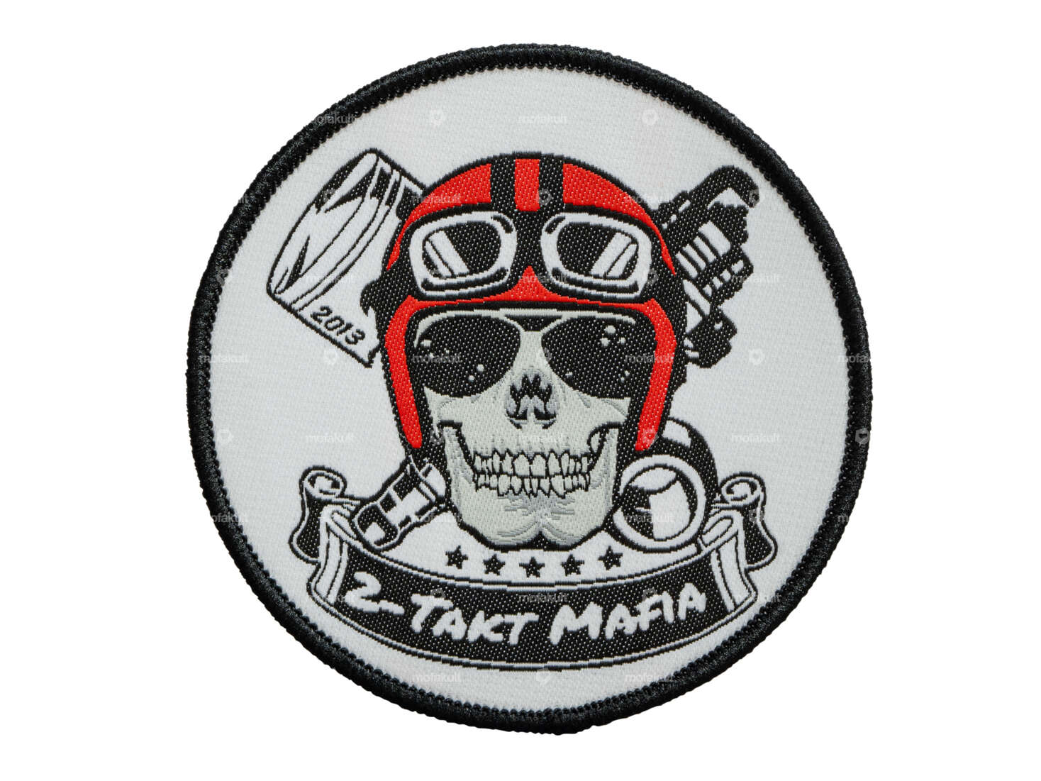 Gang patch "2-stroke Mafia" Ø 75 mm Carousel Image 1