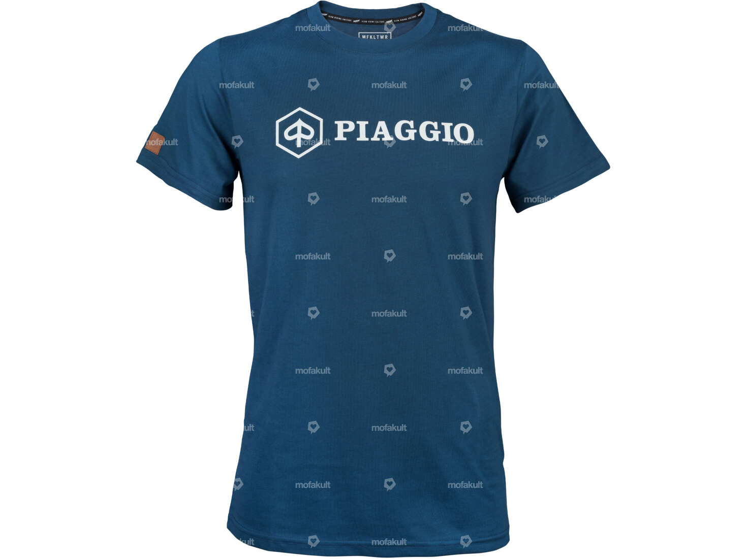 mk-Merch T-Shirt "Piaggio" (XL) Man Dark Blue Carousel Image 1