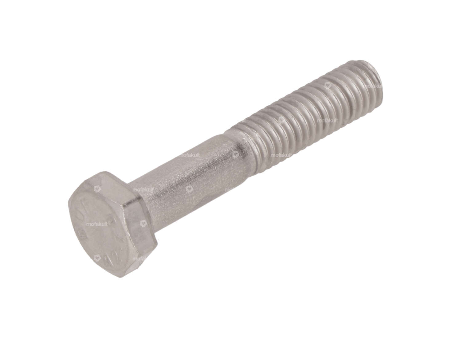 M6x35 hexagon head screw with stainless steel shank Carousel Image 1