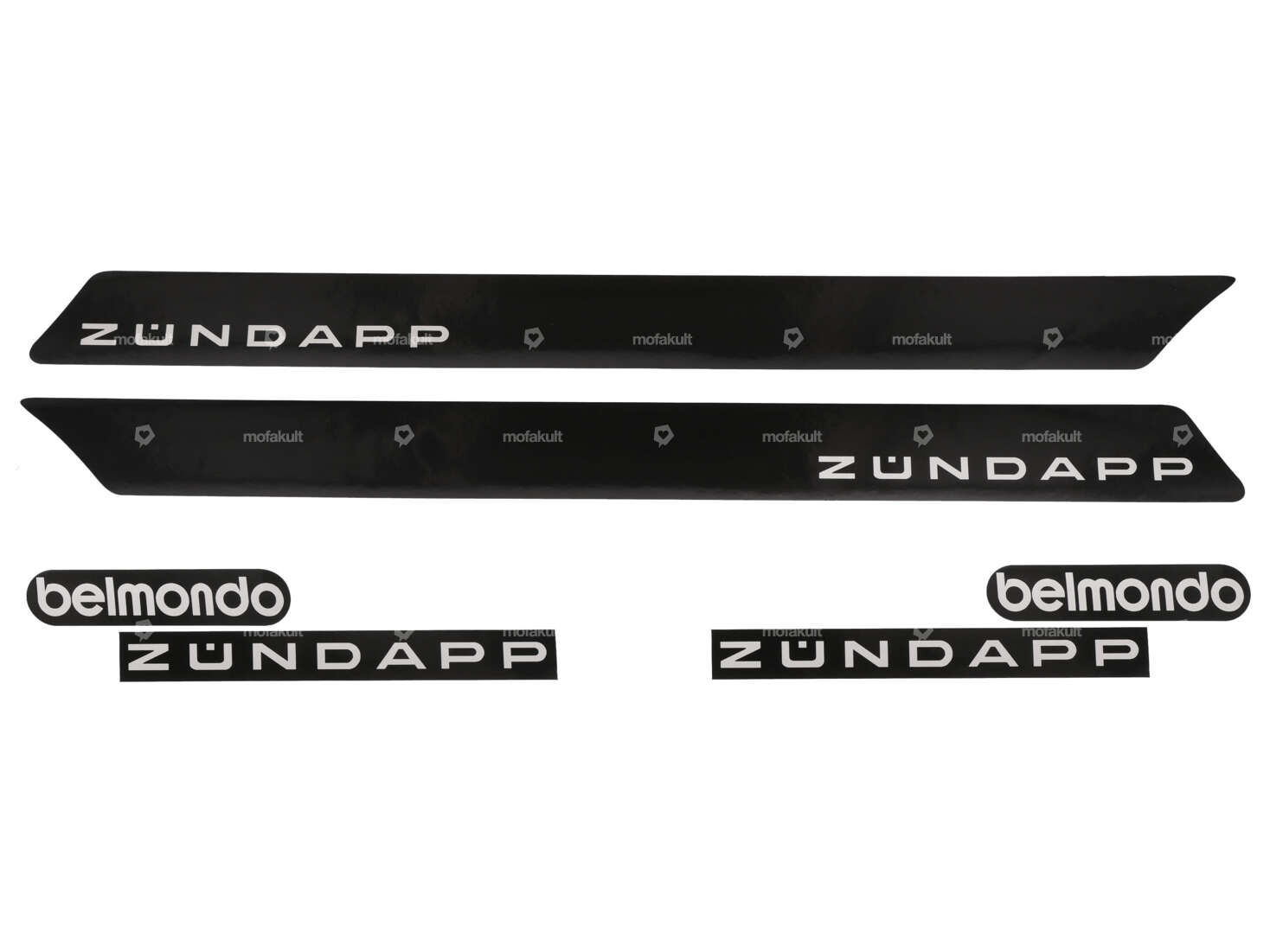 Sticker set tank & side guards 1974 - 1975 | Zündapp Belmondo Carousel Image 1