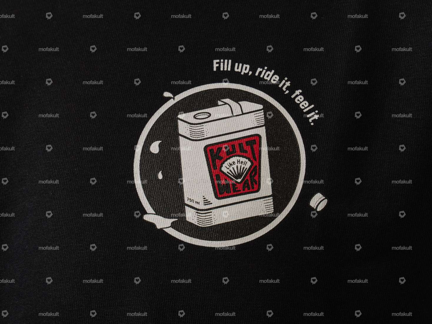 Kultwear T-Shirt "Canister" oversize Carousel Image 3