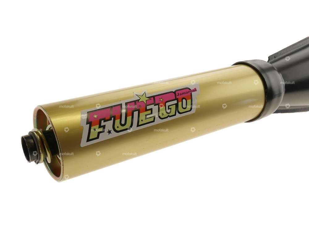 Jamarcol Fuego muffler 28 mm black / gold Carousel Image 2