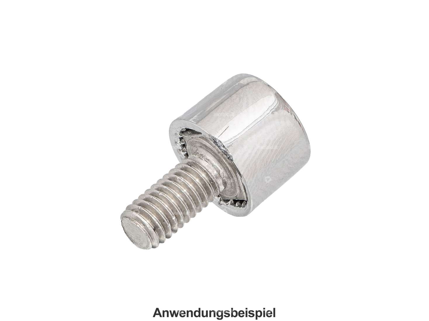 Cover SW8 external hexagon (M5) chrome Carousel Image 4