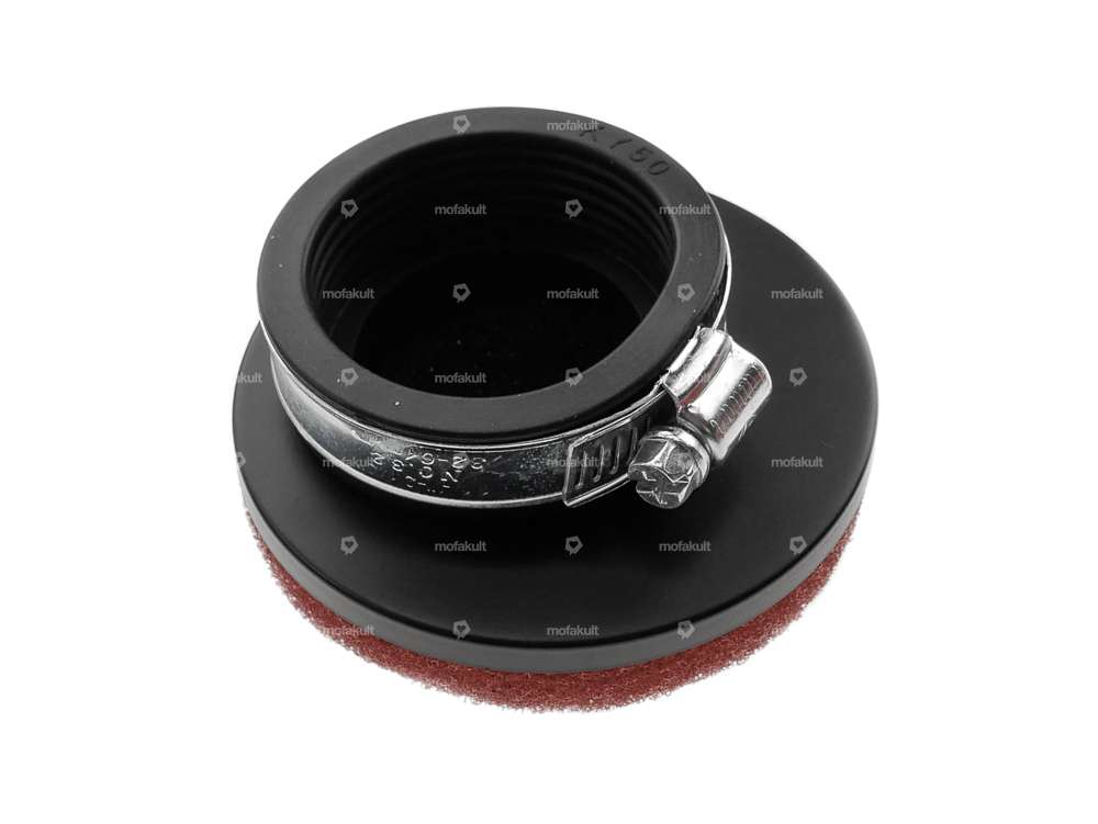 GPO mushroom air filter short foam red (Ø=50 mm) Carousel Image 2