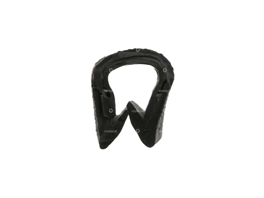 Edge protection 4 - 6 mm black reinforced (per meter) Carousel Image 2