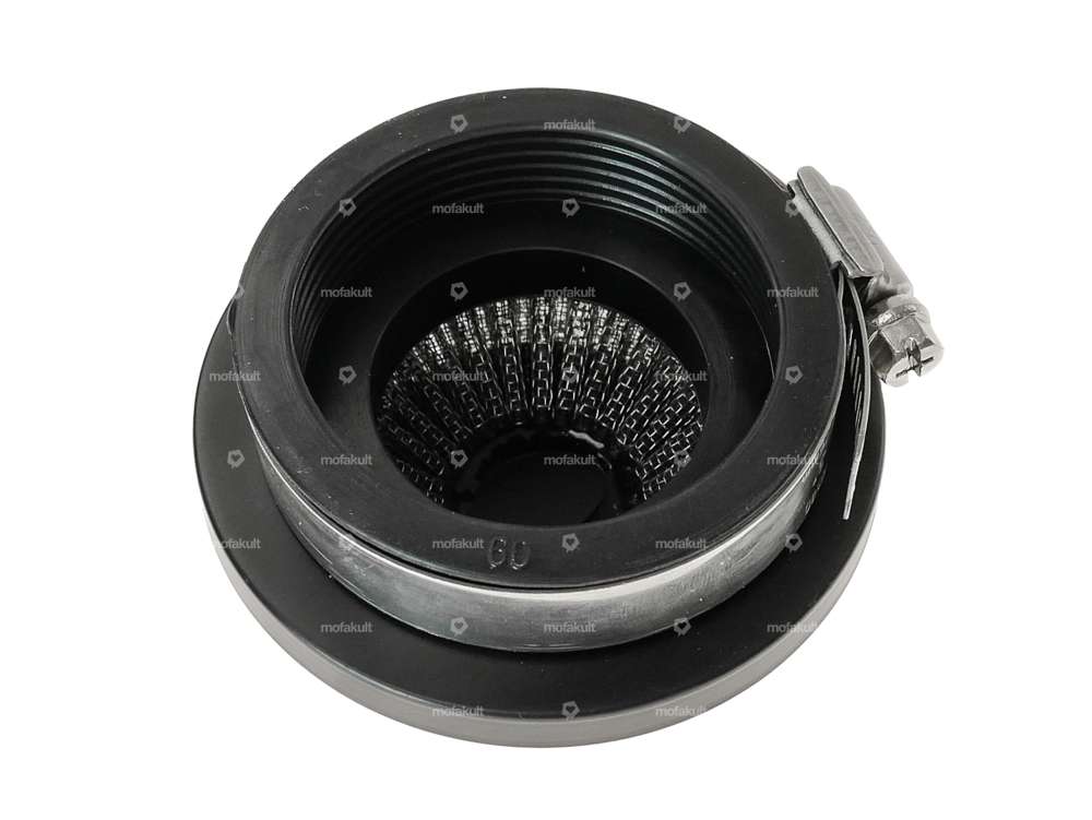 66HEROES Air filter mushroom grille black Dell'Orto SHA (Ø=60 mm) Carousel Image 2