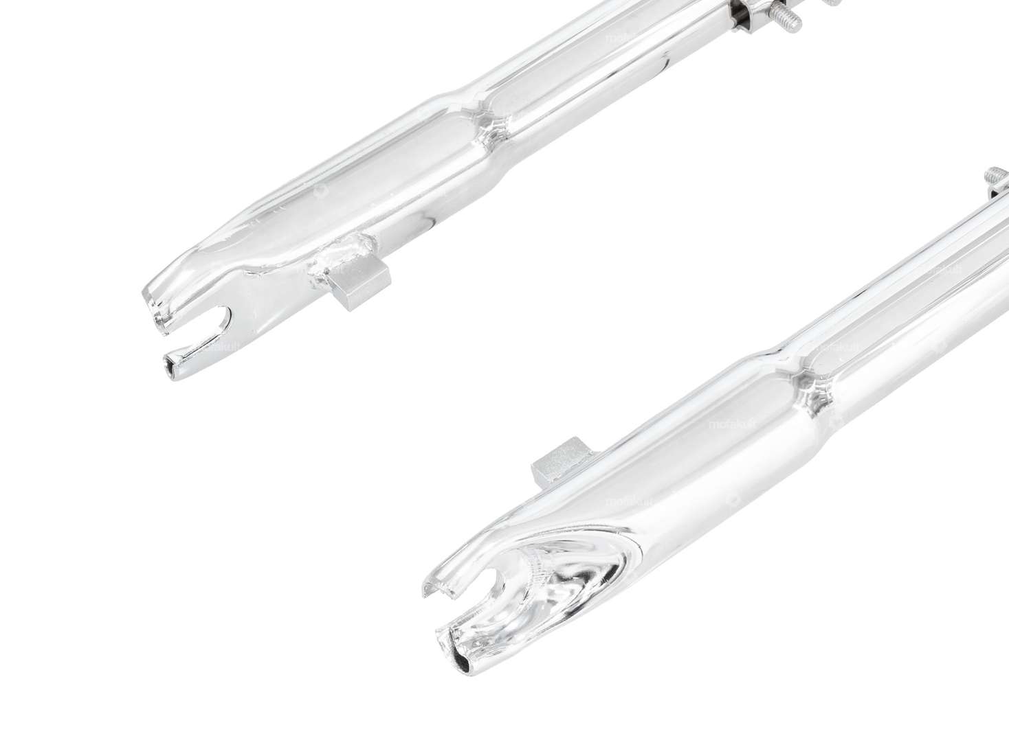 EBR fork upside-down reinforced chrome | Peugeot 103 SP, SPX Carousel Image 4