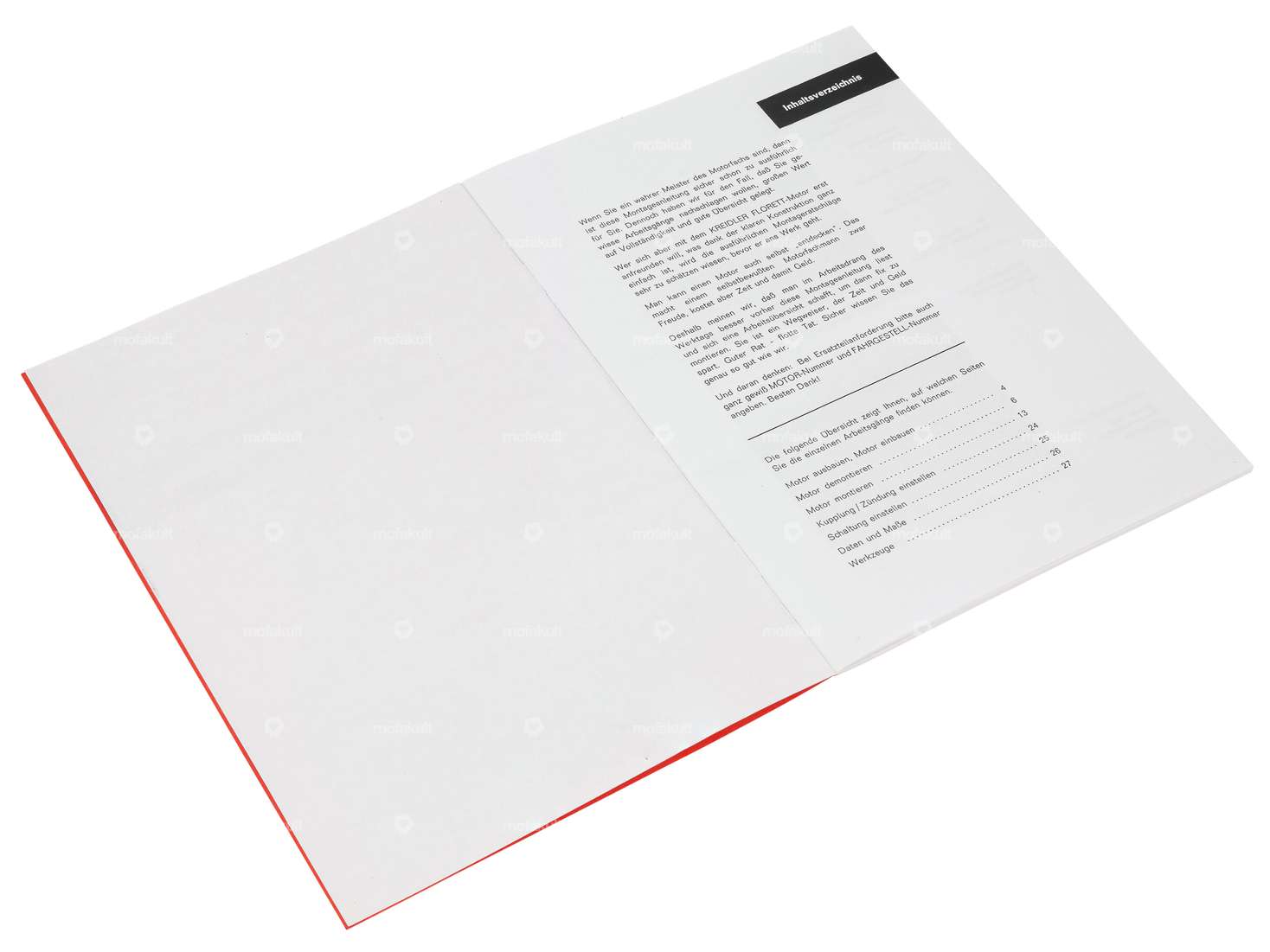 Assembly instructions | Kreidler Florett 4-speed foot shift Carousel Image 2