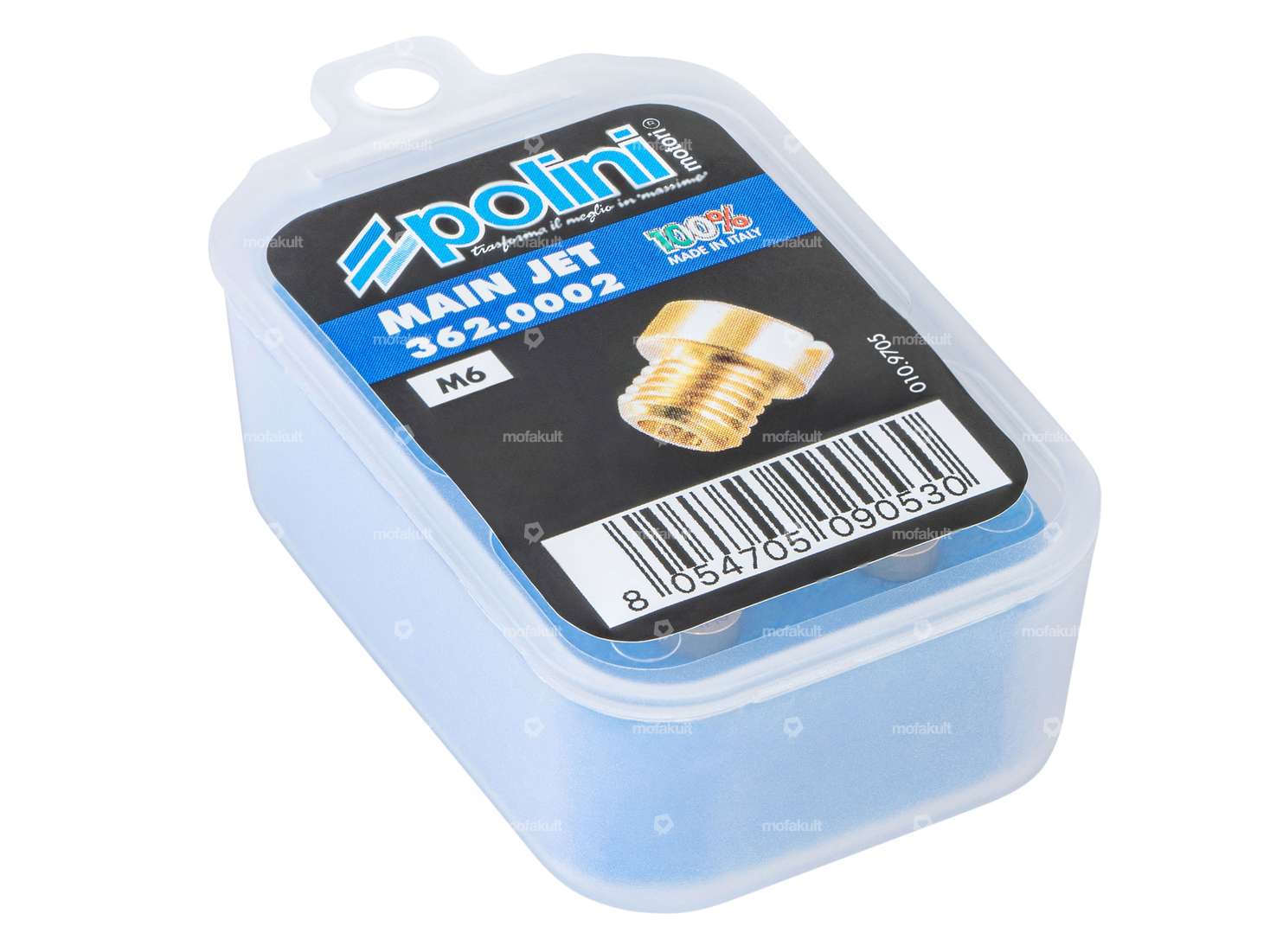 Polini nozzle set M6 (120 - 138) Dell'Orto PHVA, PHBN, PHBL, PHBH, SHB, PHF, PHVB, FRD, FRG Carousel Image 3