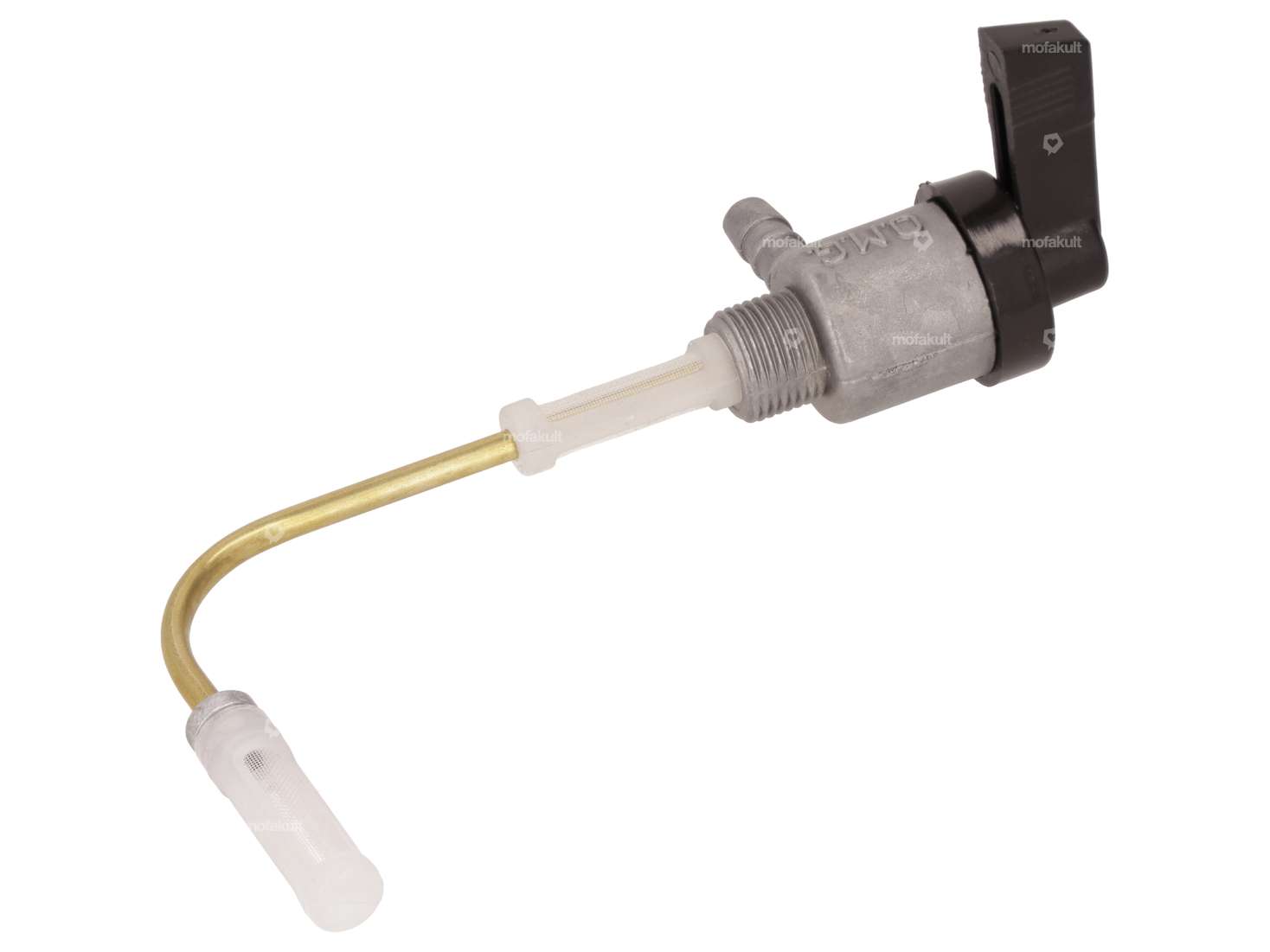 OMG fuel tap horizontal M12x1 (with union nut) outgoing at the bottom Carousel Image 3