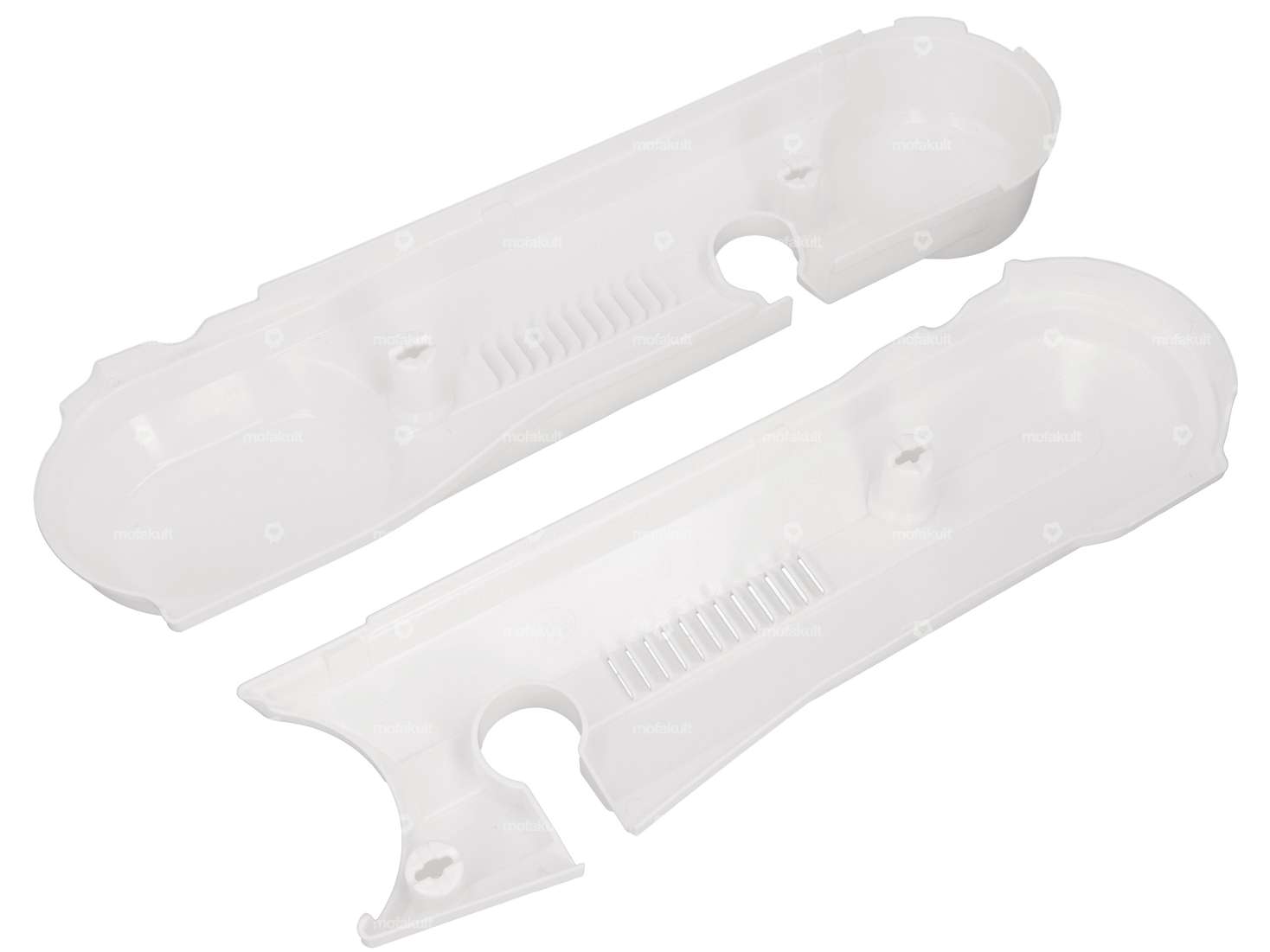 Side protectors white | Honda Camino (Hobbit) PA50 Carousel Image 2