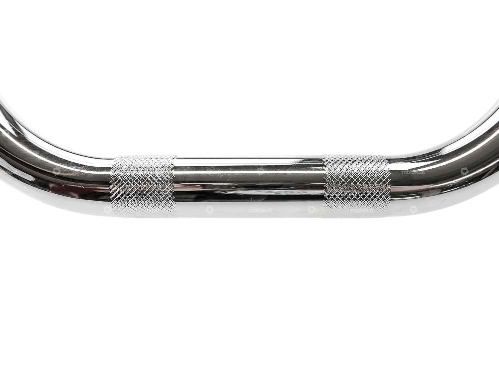 Handlebar fork plate 20 cm curved with chrome plate Carousel Image 3