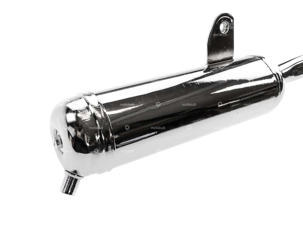 Exhaust 20 mm chrome | Piaggio Ciao, Bravo Carousel Image 3
