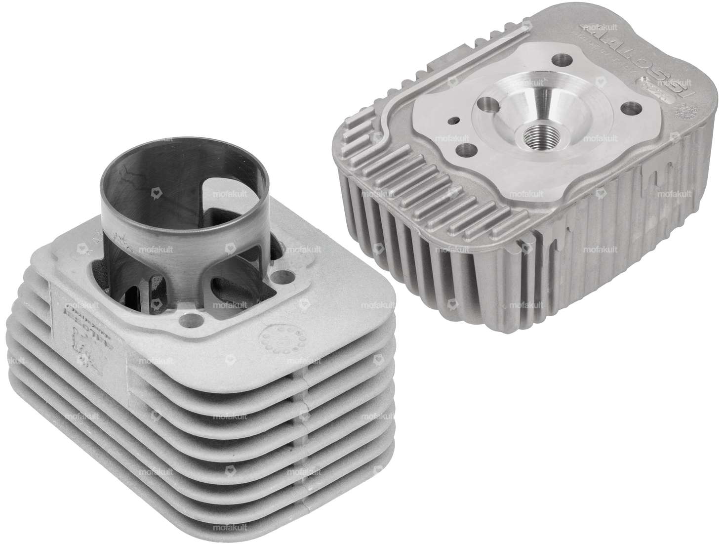 Malossi 47 mm cylinder kit BIG DEPS incl. head 12 mm KoBo | Piaggio Ciao, Bravo, Boxer Carousel Image 3