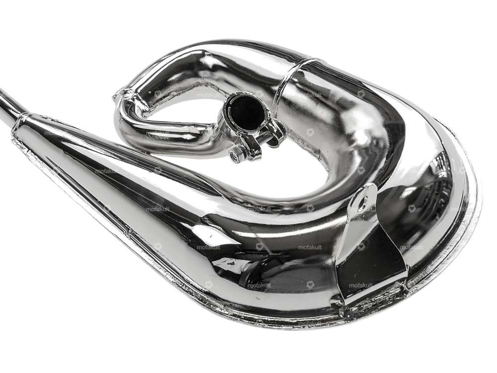 TECNO Circuit Exhaust Chrome | Piaggio Ciao, Bravo Carousel Image 3