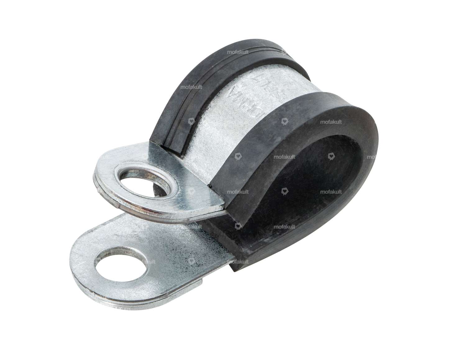 Cable clamp 15 mm rubber insert Carousel Image 1
