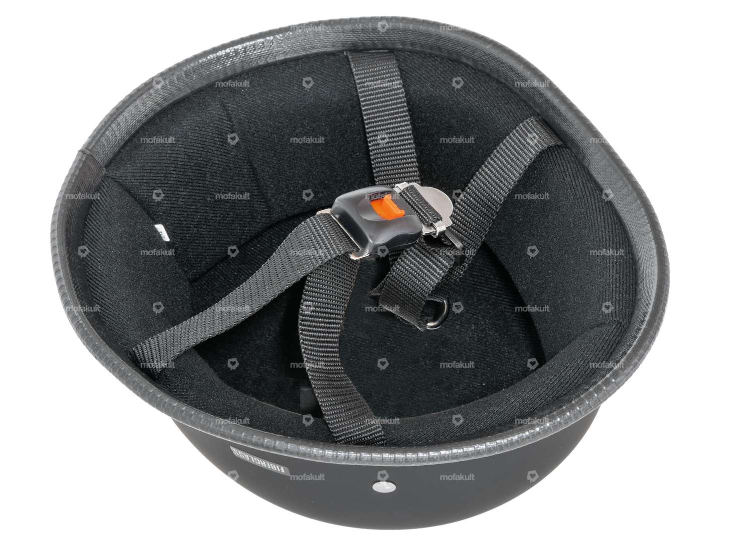 Pot helmet "Military" black matt Carousel Image 3