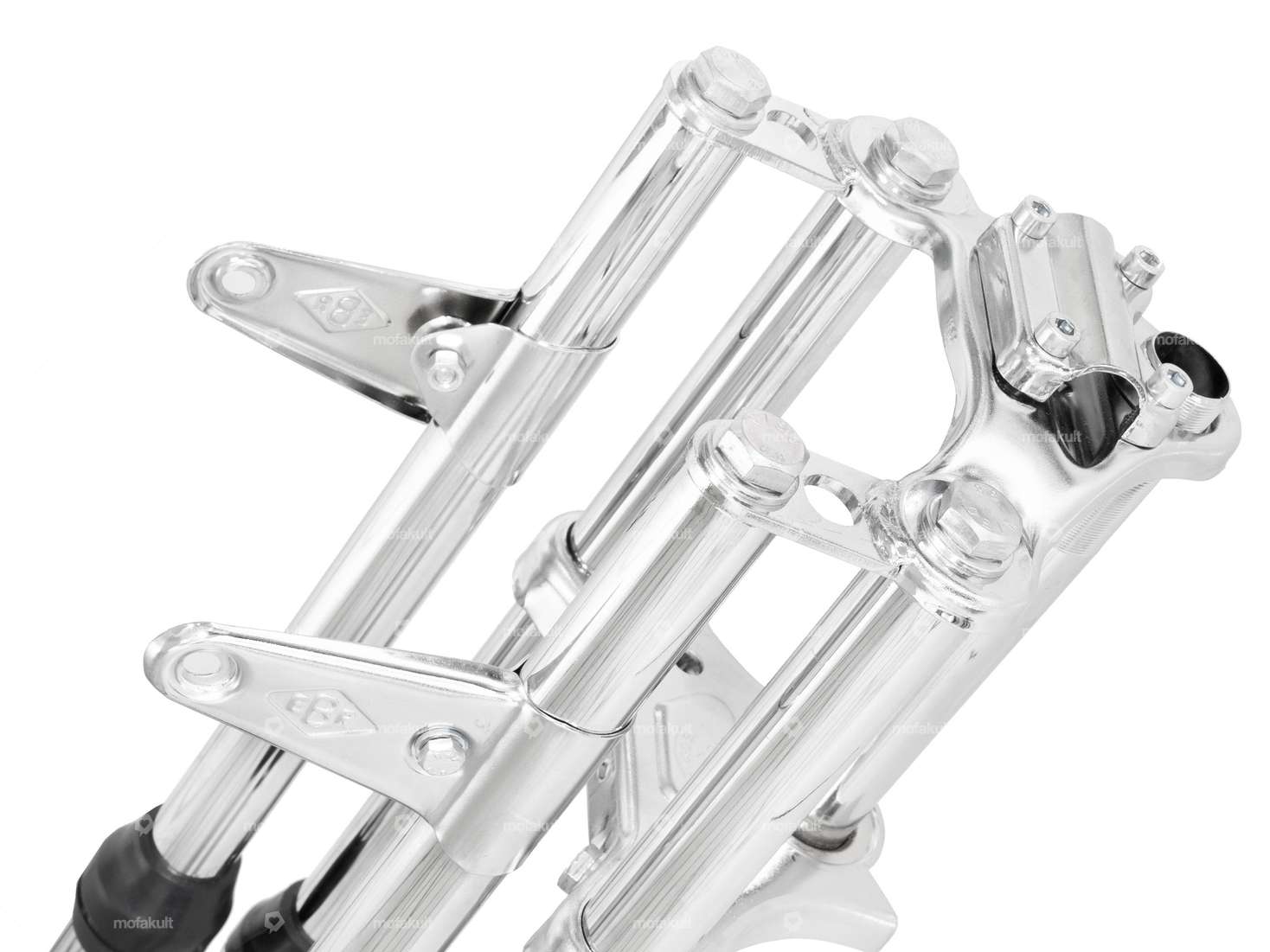 EBR double fork reinforced extended chrome | Puch Carousel Image 3