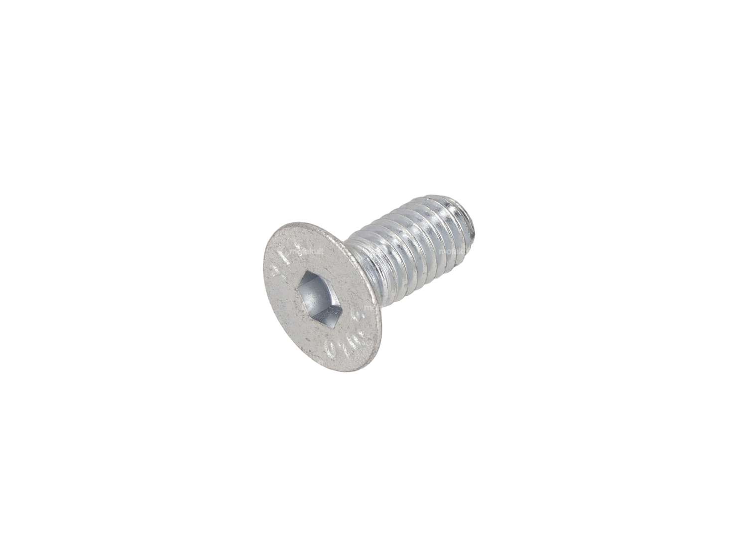 Screw M6x14 countersunk head hexagon socket, galvanized Carousel Image 1