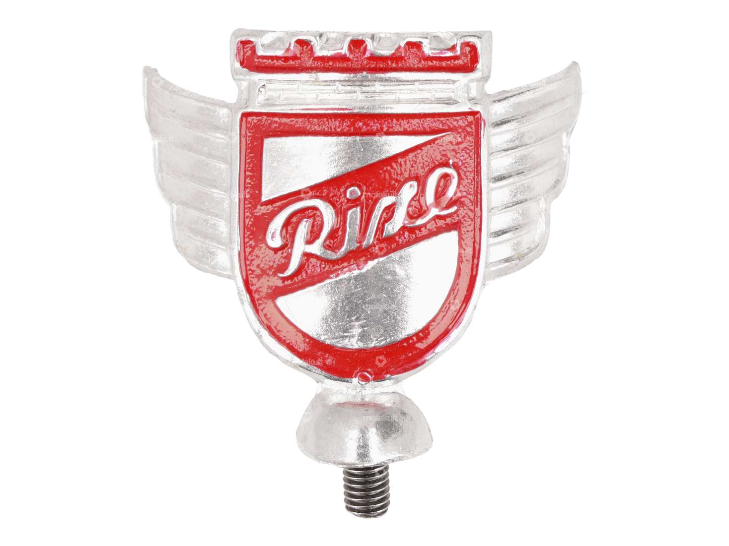 Mudguard ornamental figure "Rixe" NOS Carousel Image 1