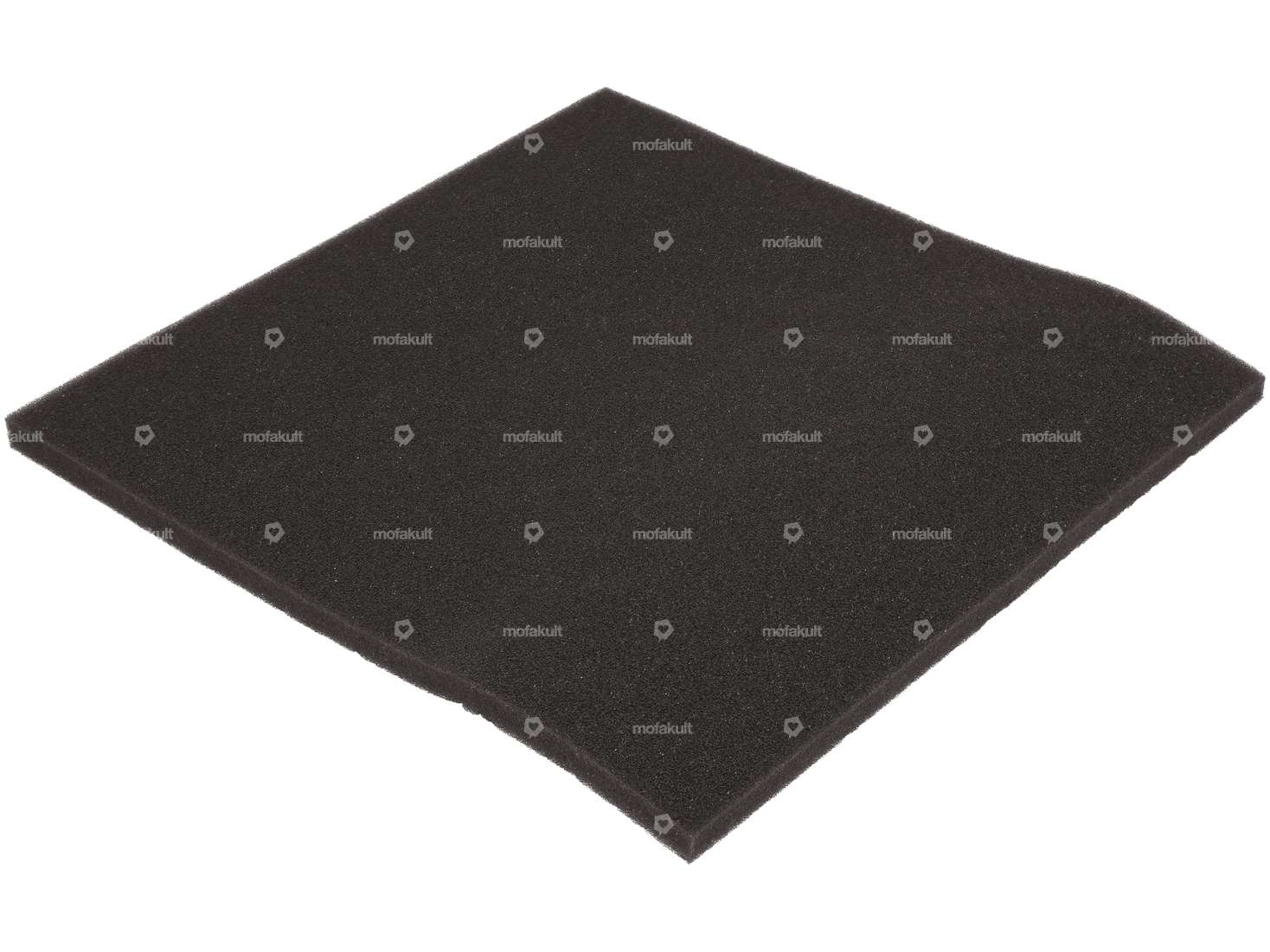Air filter mat 320x320x15 mm black Carousel Image 1