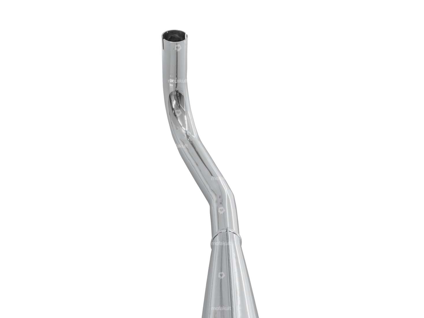 swiing® ingenious racing exhaust 28 mm chrome | Sachs 503 Carousel Image 4