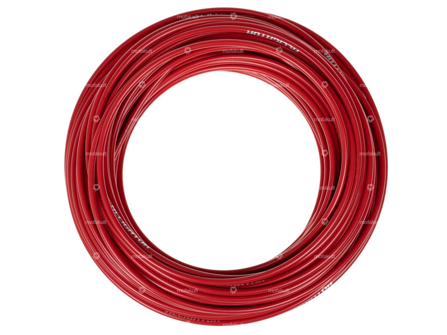 Alligator cable sheath Ø 5 mm red (30 meter roll) PTFE inner sheath Carousel Image 1