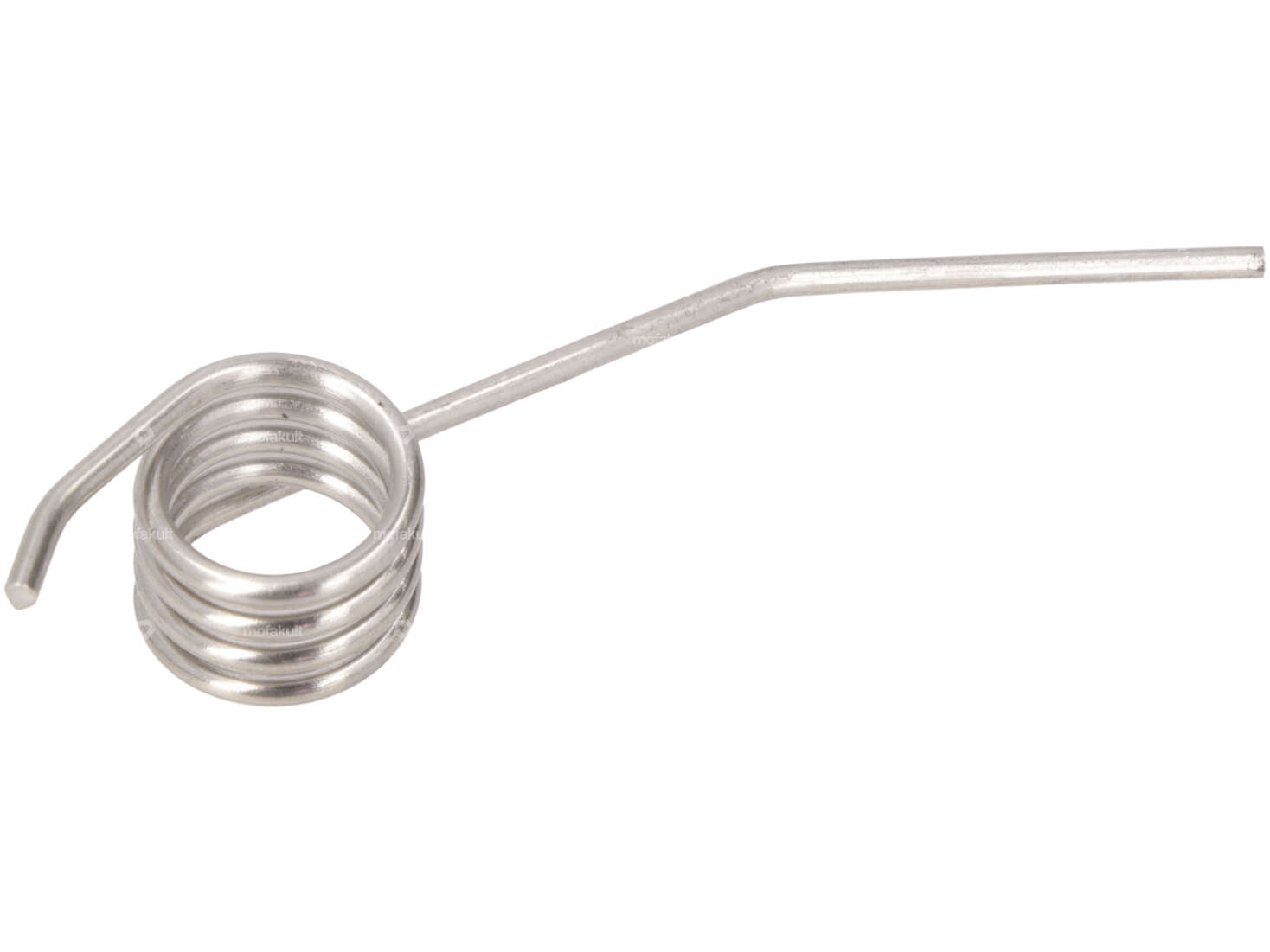 Domino return spring long brake lever (old version) Inox | Piaggio Ciao, Bravo, Boxer Carousel Image 1