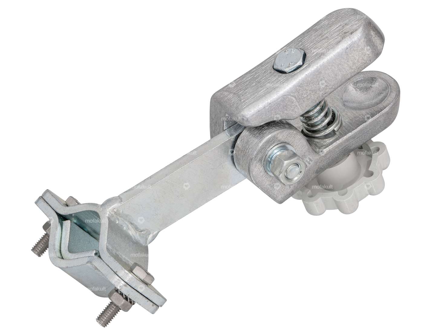 HAERRY trailer coupling Fitting on fifth-wheel tube with short reduction plate Carousel Image 2