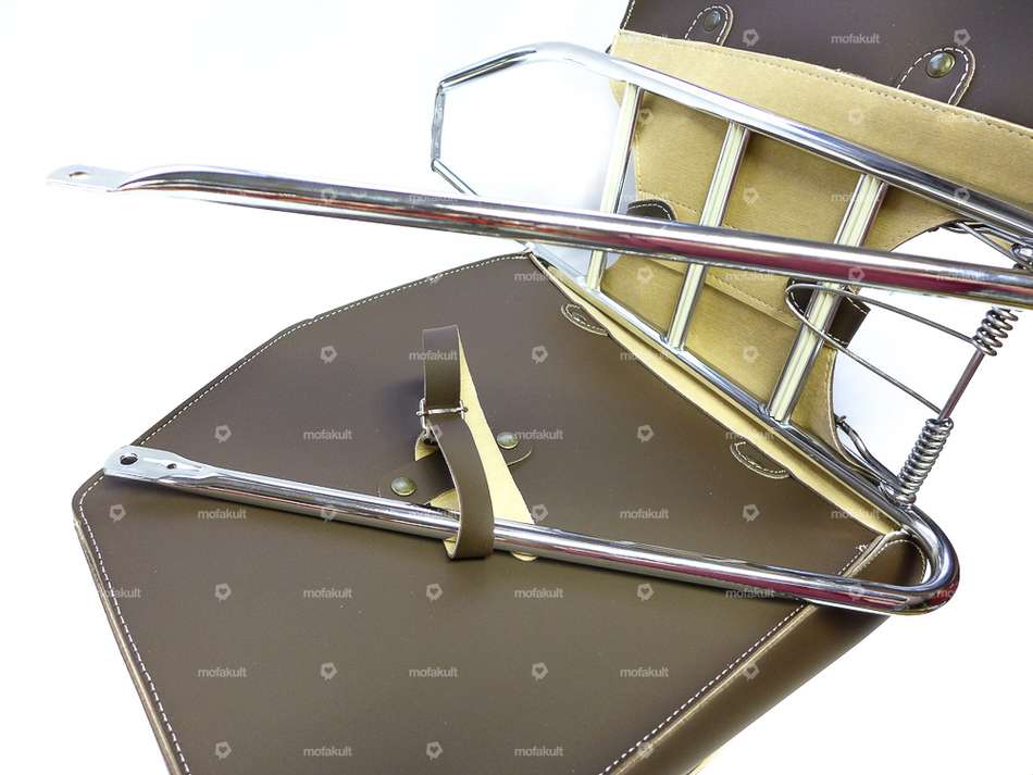 Luggage bag Classic cream / cognac Carousel Image 4