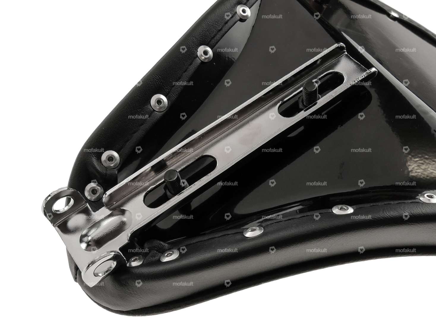 Saddle "Tuck & Roll" uni black Carousel Image 7