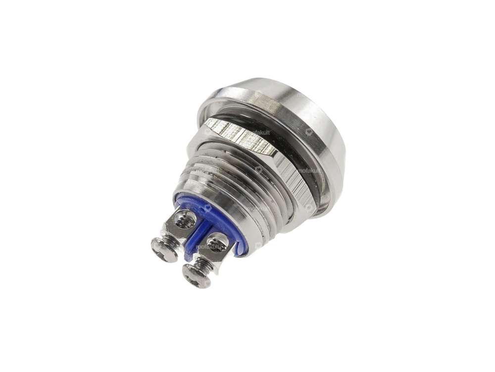 Round stainless steel stop knob Carousel Image 3