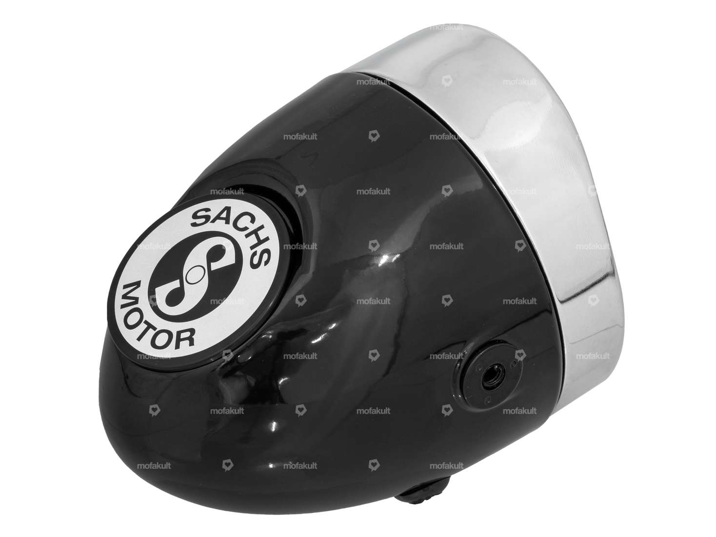 66HEROES Speedometer bezel Ø 48 mm "Piaggio" black | Piaggio Ciao, SI, Bravo, Boxer Carousel Image 3