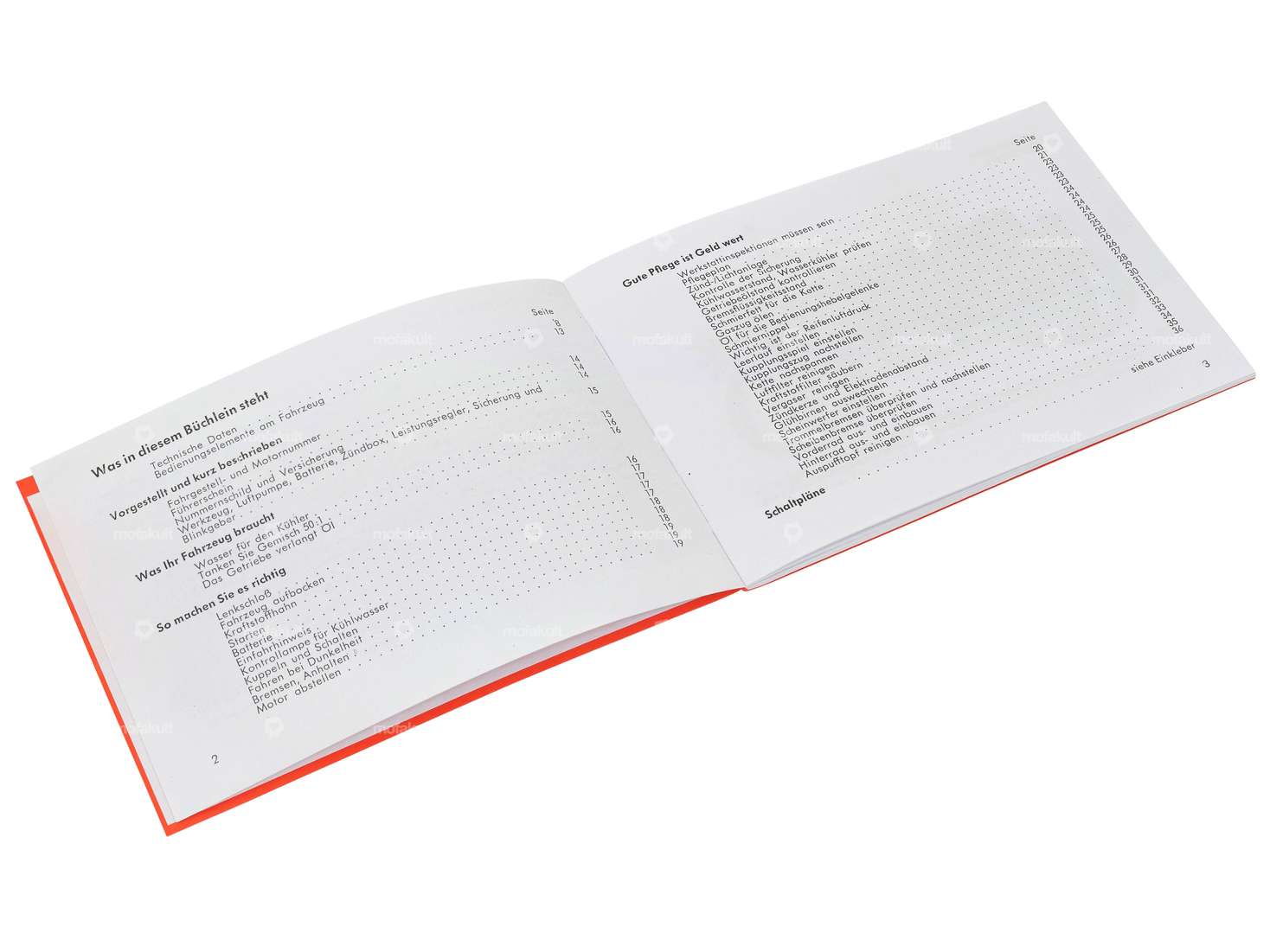 Operating instructions | Zündapp KS 50 Carousel Image 2