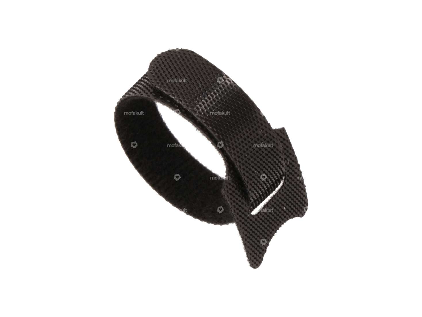 Cable ties 12 x 150 Velcro fastener black Carousel Image 2